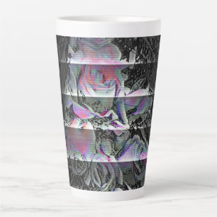 Techno Bouquet Latte Mug