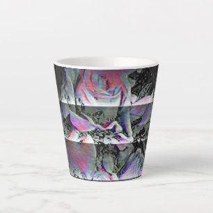 Techno Bouquet Latte Mug