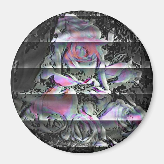 Techno Bouquet  Magnet (Front)