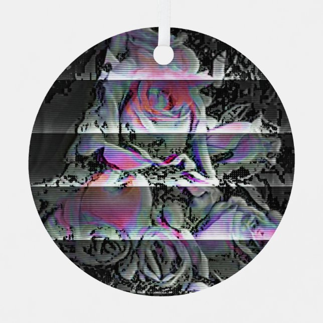 Techno Bouquet   Metal Tree Decoration (Front)