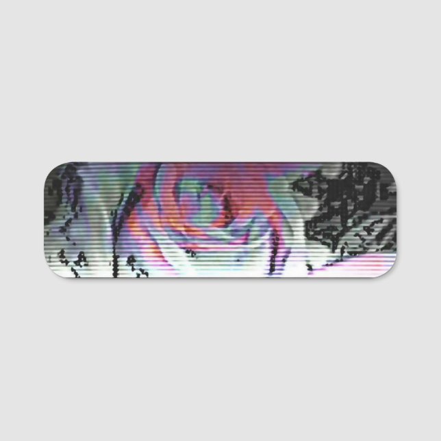 Techno Bouquet  Name Tag (Front)