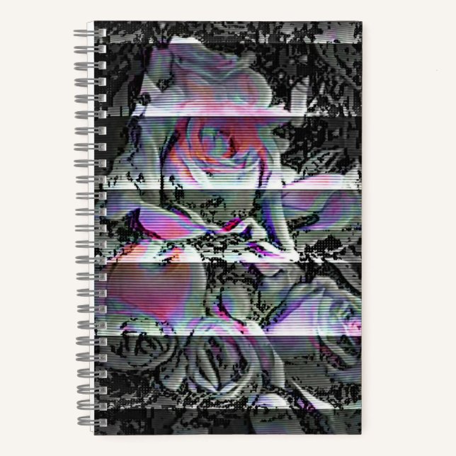 Techno Bouquet  Notebook (Front)