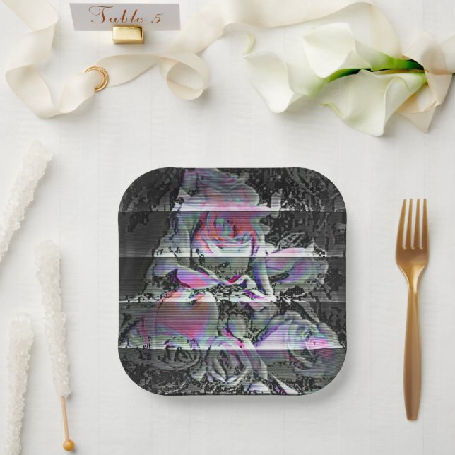 Techno Bouquet   Paper Plate (Wedding)