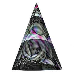 Techno Bouquet  Party Hat