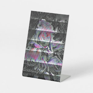Techno Bouquet Pedestal Sign