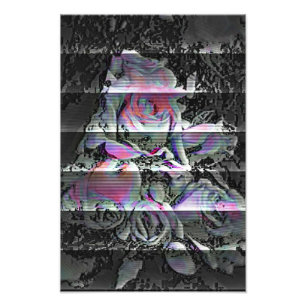 Techno Bouquet  Photo Print