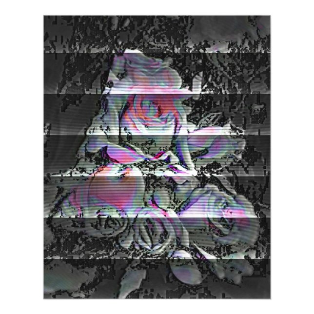 Techno Bouquet  Photo Print (Front)
