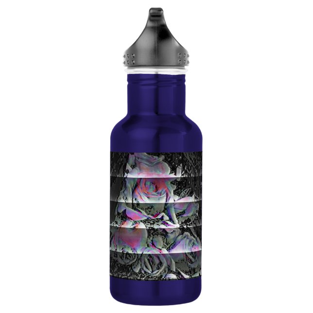 Techno Bouquet  Stainless Steel Water Bottle (Right)
