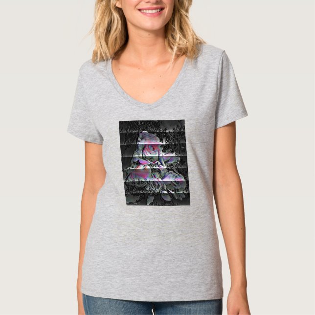 Techno Bouquet  T-Shirt (Front)