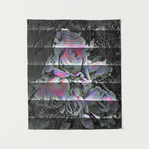Techno Bouquet Tapestry
