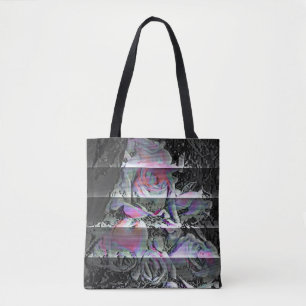 Techno Bouquet Tote Bag