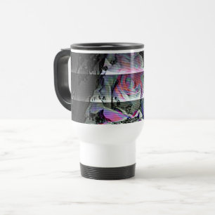 Techno Bouquet    Travel Mug