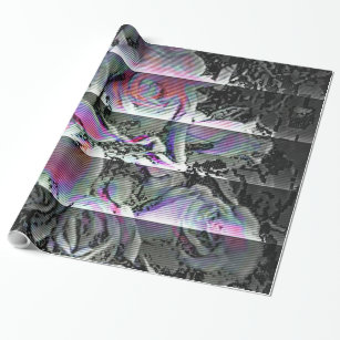 Techno Bouquet  Wrapping Paper