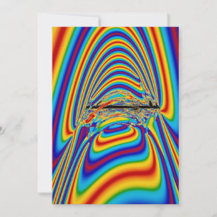 Techno colour yawn