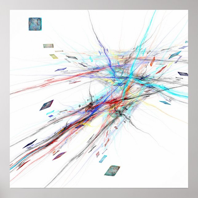 Techno colours - Poster (Front)