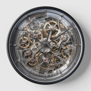 Techno geek quartz clock DIY