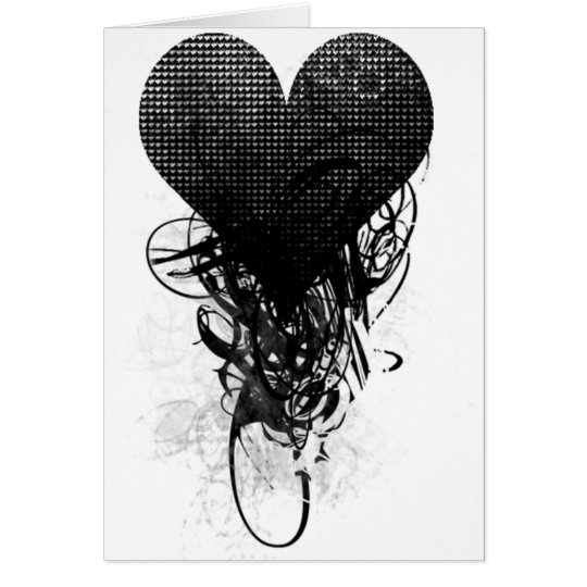 Techno Heart Card