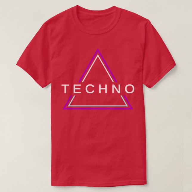 Techno House Party EDM Festival Goa Electro Rave 2 T-Shirt (Design Front)