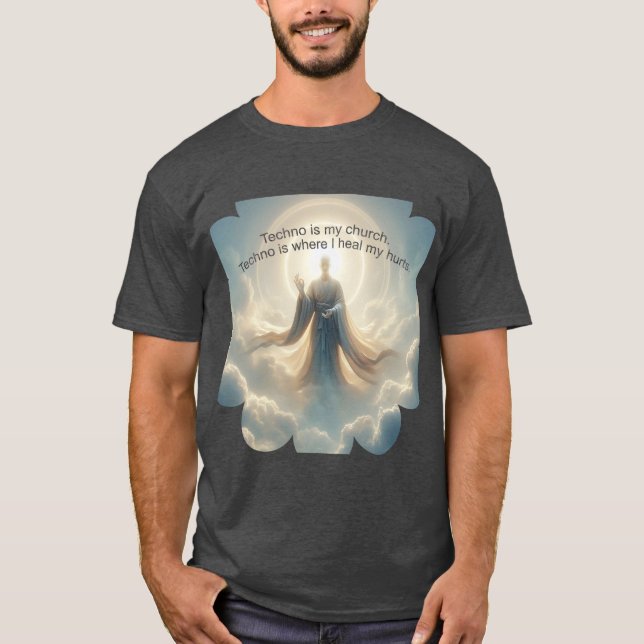 Techno Is My Church T-Shirt (Front)