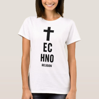 Techno Is My Religion  90s Raver  Rave  Edm T-Shirt
