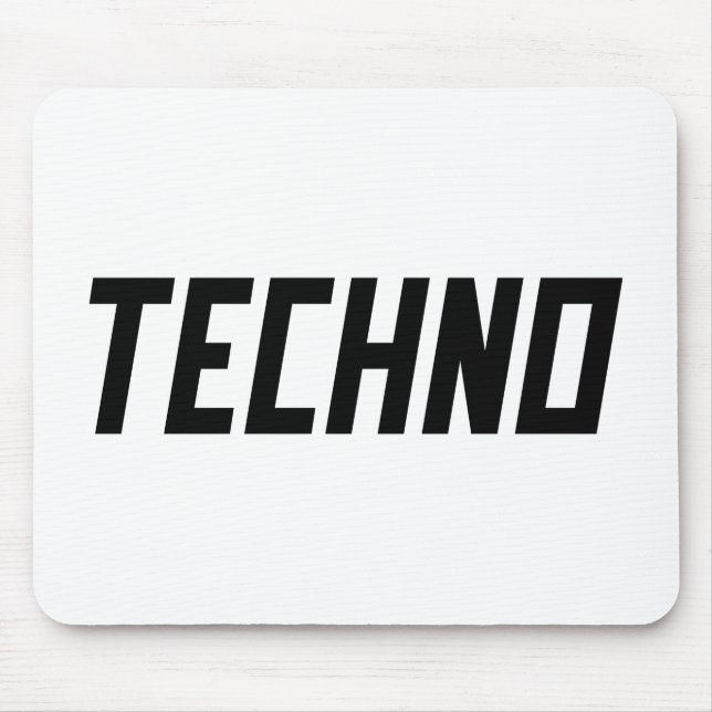 TECHNO MOUSE MAT (Front)