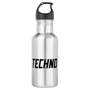 TECHNO Music 532 Ml Water Bottle