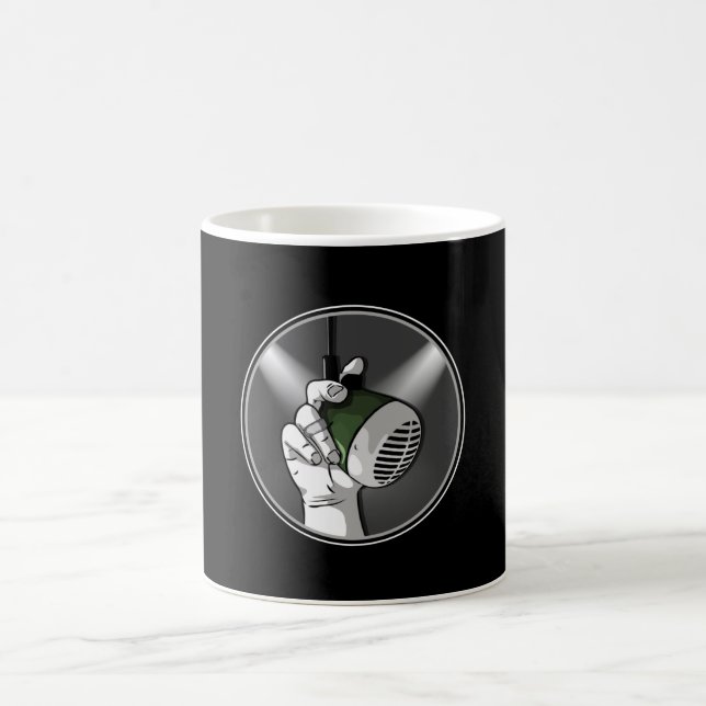 Techno Music DJ Rave Electro Trance Gift Idea Coffee Mug (Center)