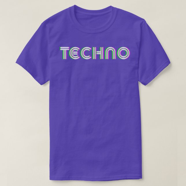 Techno Music Lover - Dj Musician Festival Raver Pa T-Shirt (Design Front)