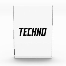 TECHNO Music Photo Block