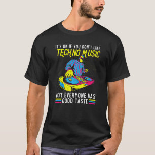 Techno Music  Trance Raver Headbanger Edm House Mu T-Shirt