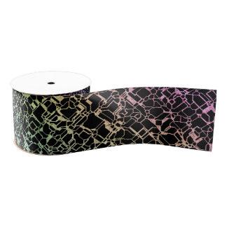 techno rainbo : grosgrain ribbon