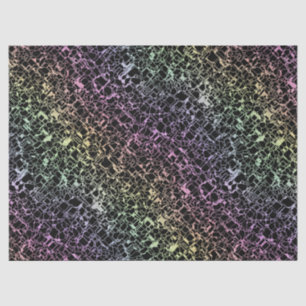 techno rainbo : tissue paper