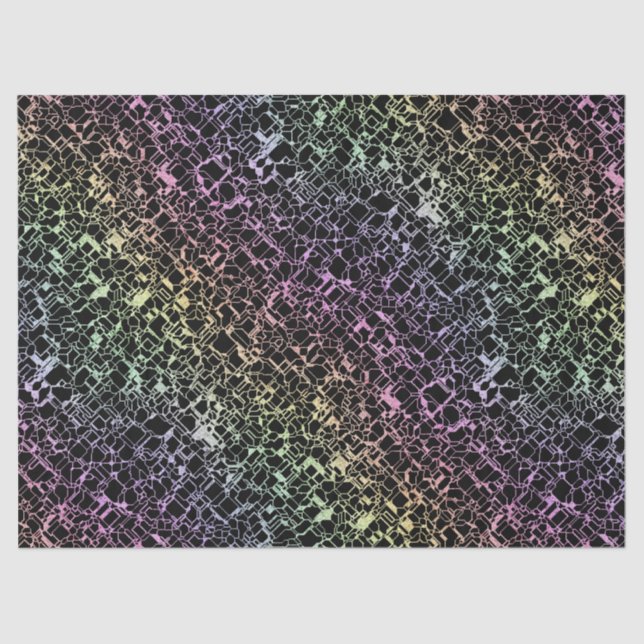 techno rainbo : tissue paper (Front)