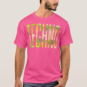 Techno Raver Dj Rave Party Edm Festival T-Shirt