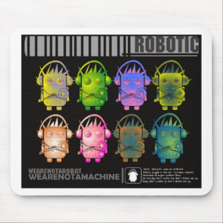 Techno Robot II Mouse Mat