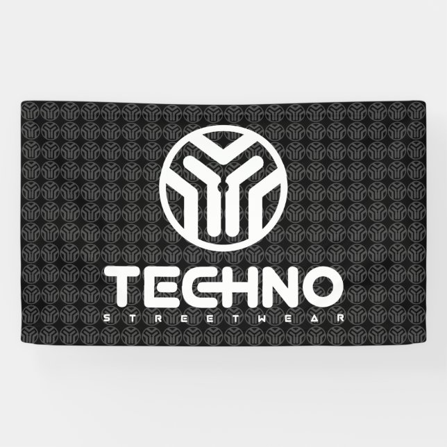Techno Streetwear - Logo - Banner (Horizontal)