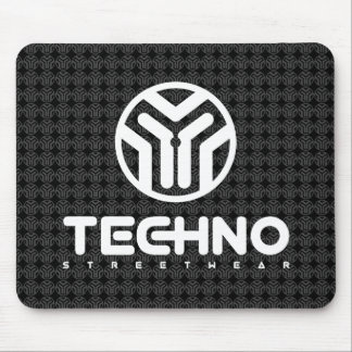 Techno Streetwear - Logo - Mouse Pad