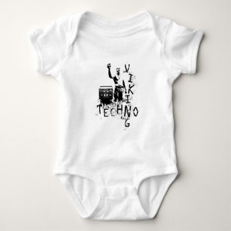 Techno Viking Baby Bodysuit