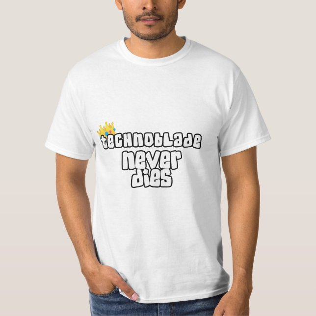 Technoblade Never Dies T-Shirt (Front)
