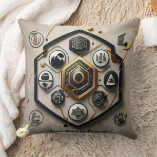 "Technological Advancements" Cushion