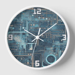 Technological Design Clock