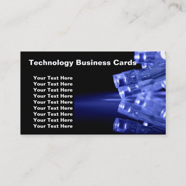 Technology Business Cards (Front)