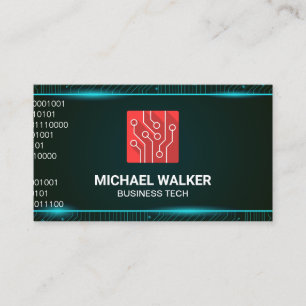 Technology Circuits Business Card