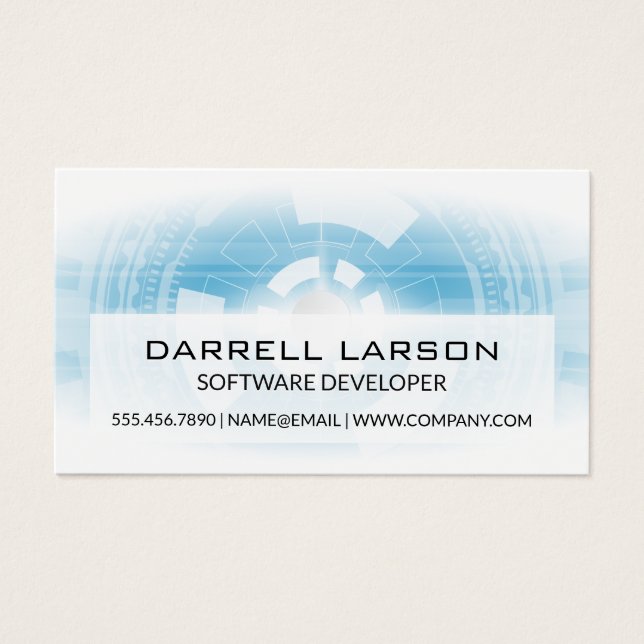 Technology Geometric Background (Front)