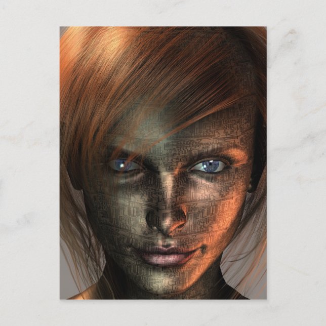 Technology Human Postcard (Front)