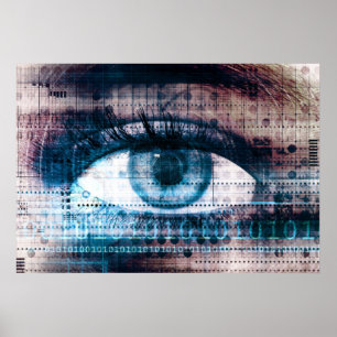Technology Innovation with Electronic Eye Poster
