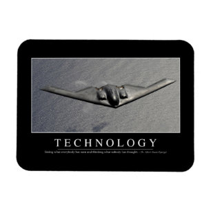 Technology: Inspirational Quote Magnet
