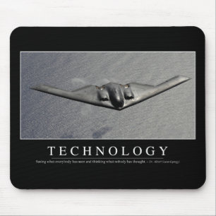 Technology: Inspirational Quote Mouse Mat