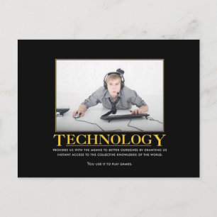 Technology Postcard