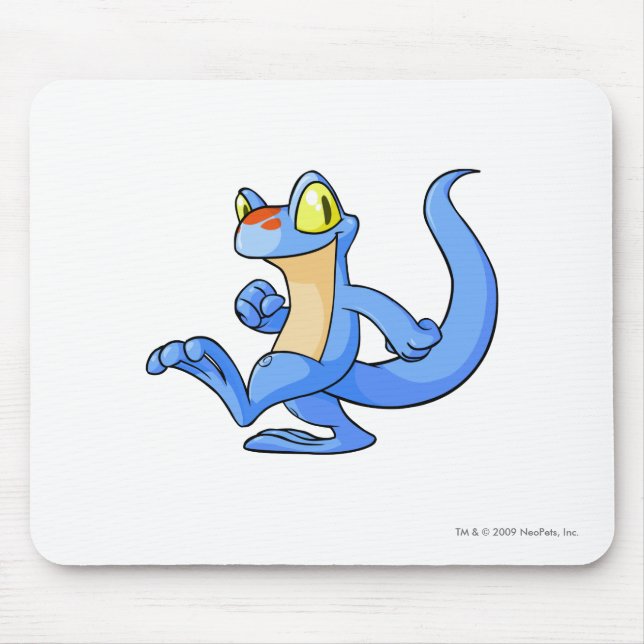 Techo Blue Mouse Mat (Front)